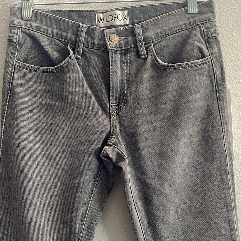 Wildfox New With Tags Mid Rise Skinny Jeans Size 25 - Picture 4 of 6